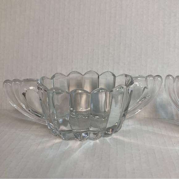 Vintage Heisey sugar bowl and creamer - Picture 3 of 14